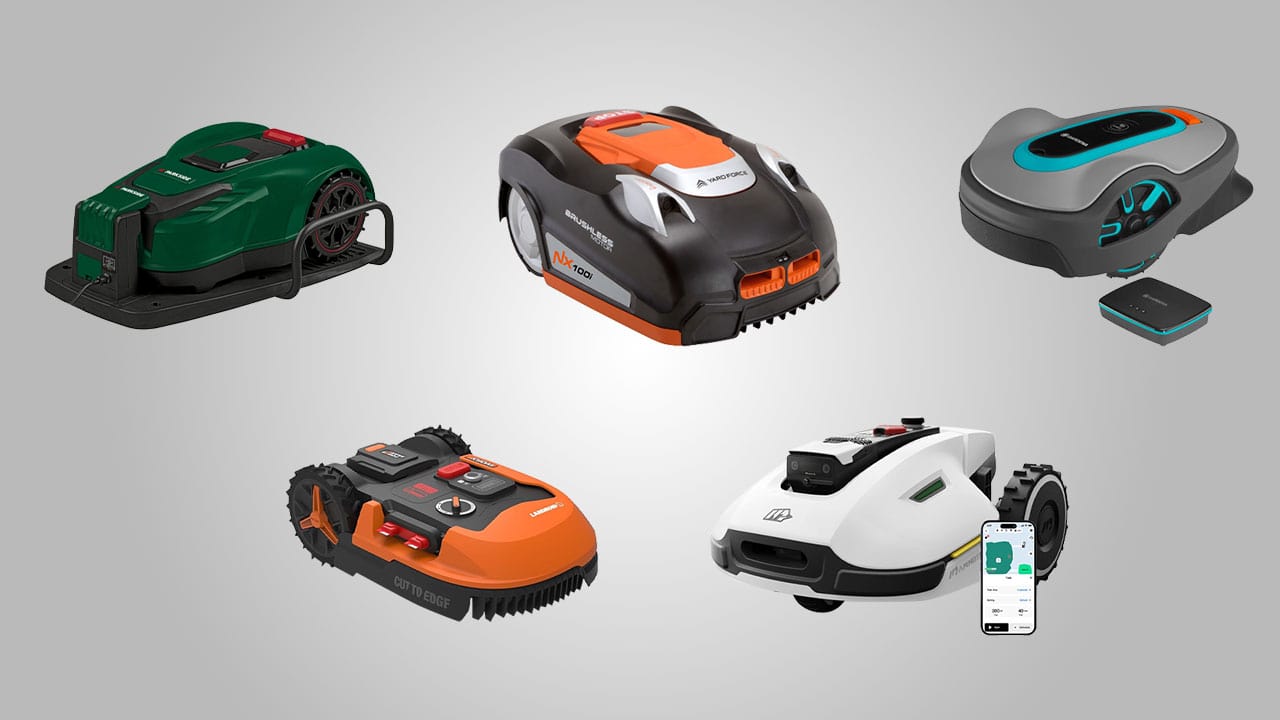 Top 5 des robots tondeuses pour jardin de 1000 m² (2025)