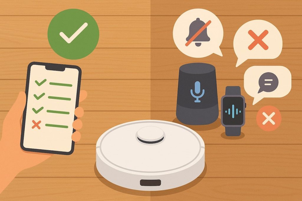 Notifications gadgets et commandes vocales “fun”