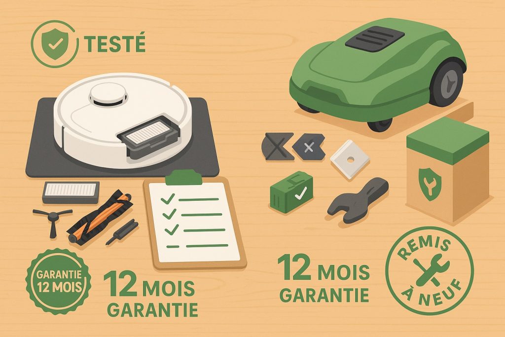 Un appareil vérifié et remis en état