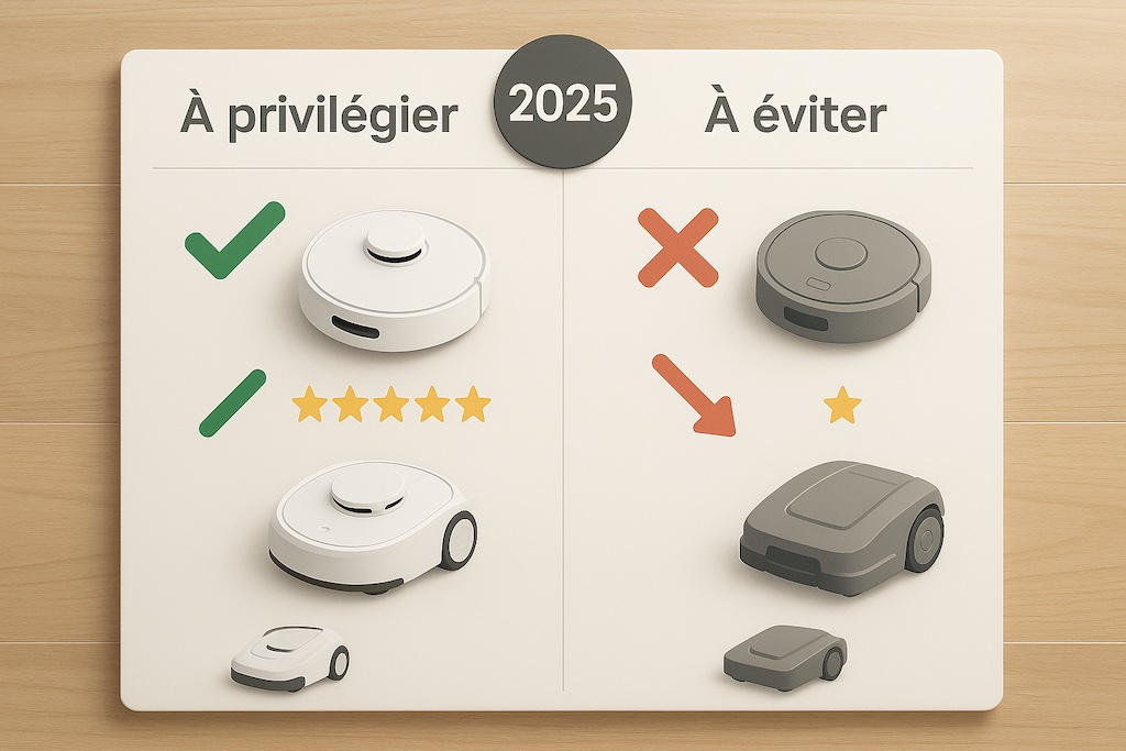 Marques de robot domestique : les meilleures (et les pires) en 2025
