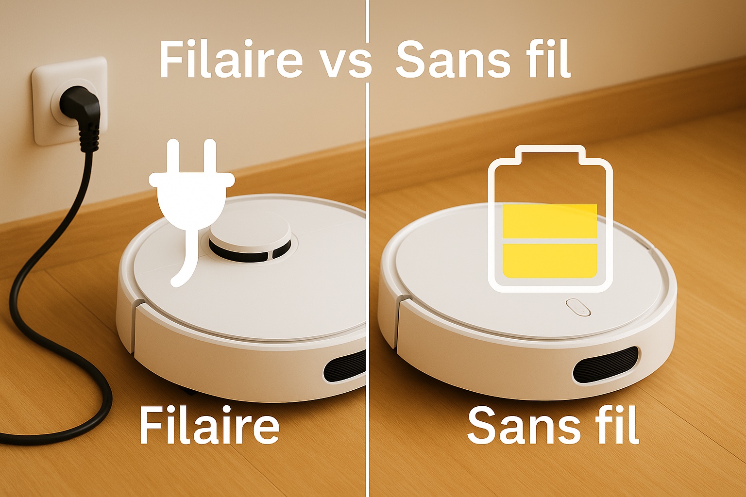 Robot filaire ou sans fil : lequel choisir en 2025 ?
